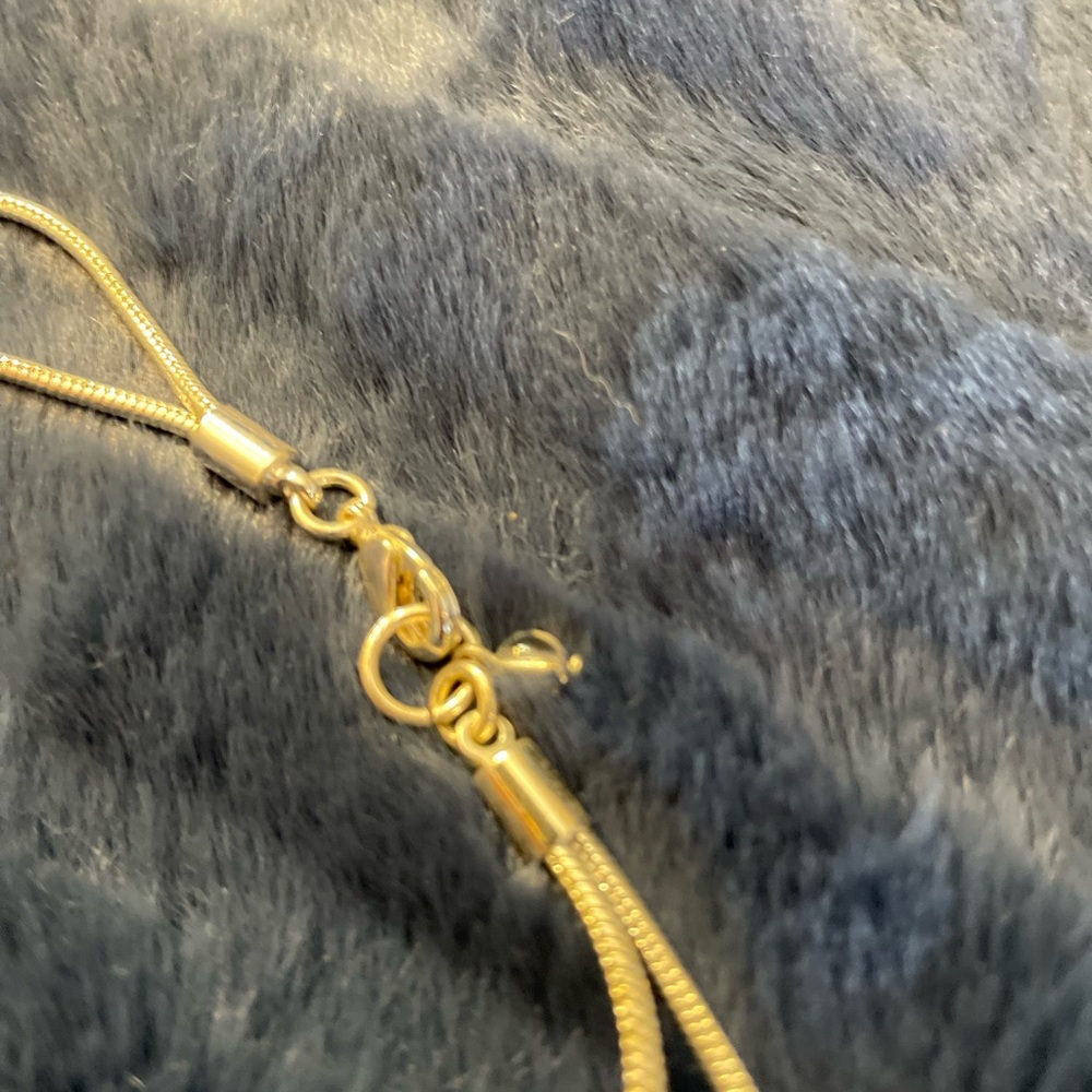 Silver costume Jewelry long necklace